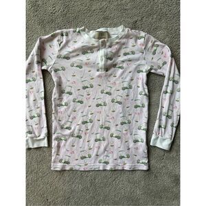NWOT Smockingbird girls henley golf girls top, $58 sz 10 C6